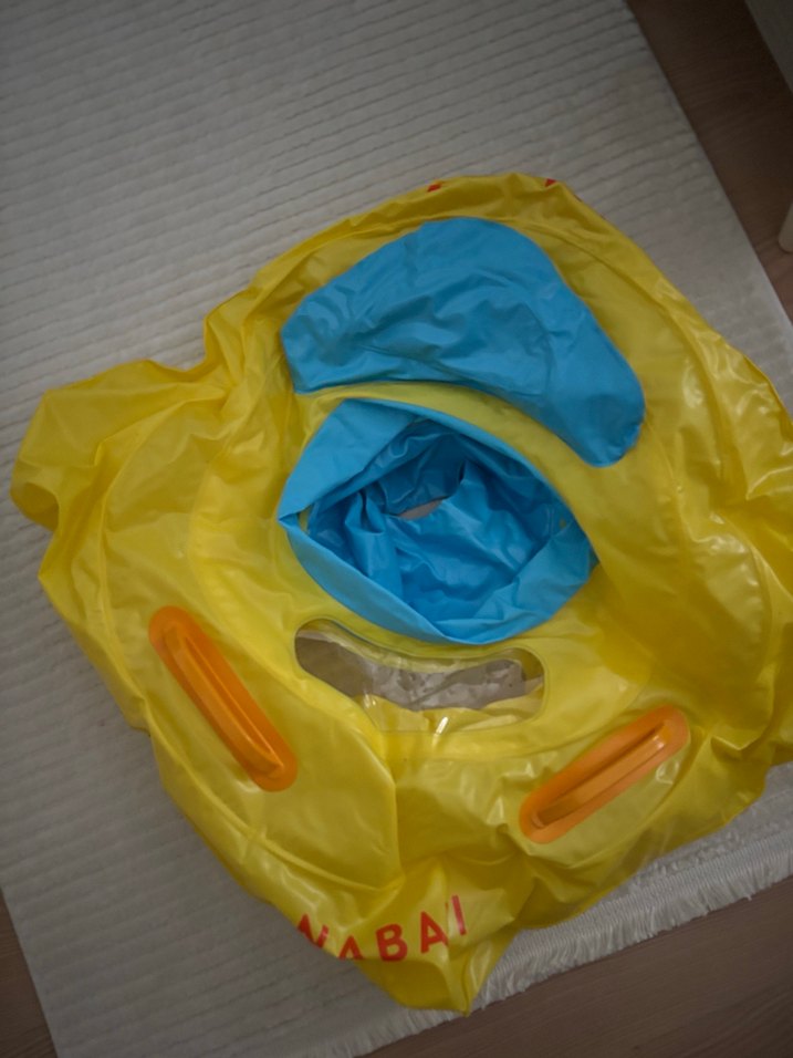 Çocuklar için Sarı Yüzme Simidi - Görsel 2