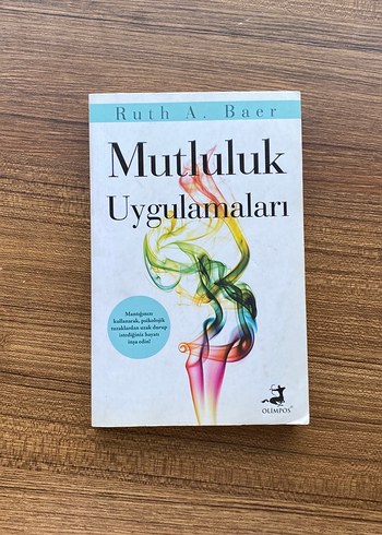 Kitap Mutluluk Uygulamaları - Ruth A. Baer