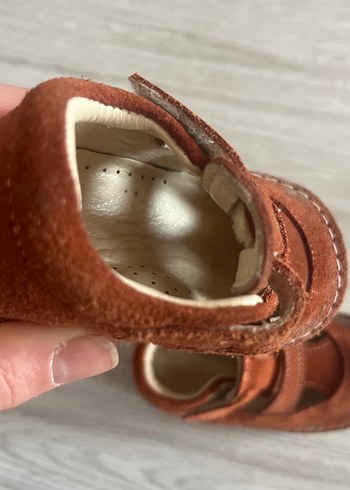 19 Beden camel Renk ortobetik bebek ayakkabısı