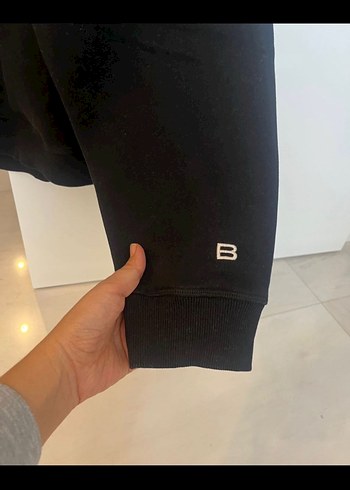 xs Beden siyah Renk beyyoglu sweatshirt