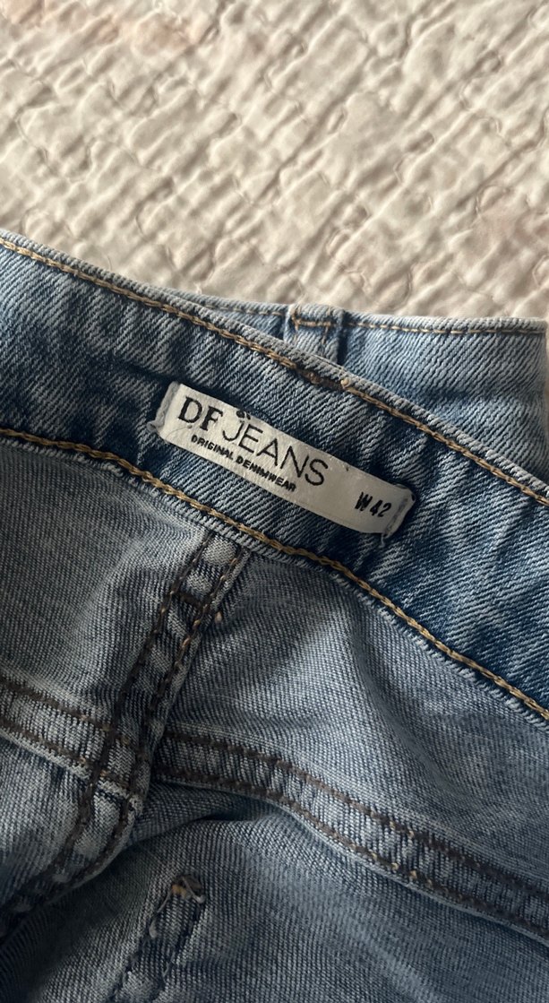 paça yırtık detay jean - Görsel 3