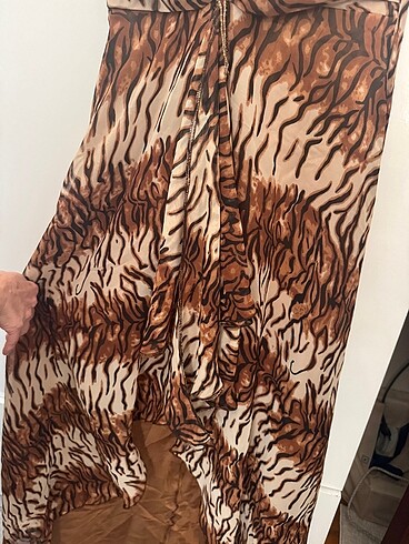 38 Beden leopar desen abiye uzun