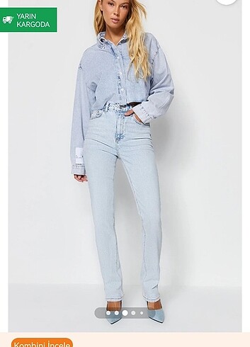 Trendyol & Milla Trendyolmilla jeans mavi pantolon