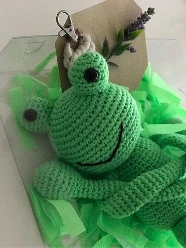 Beden amigurumi perde tutucu