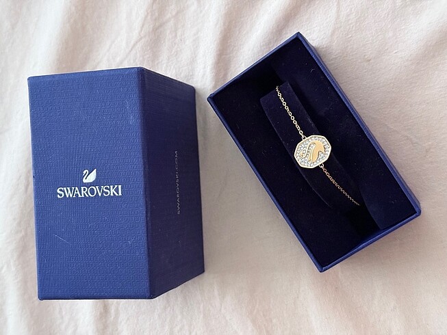 Beden çeşitli Renk Swarovski kuğu bileklik