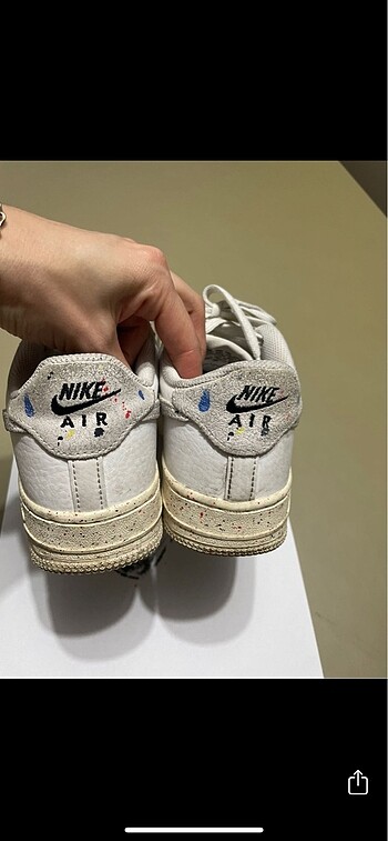 38,5 Beden beyaz Renk Nike orjinal kadın ayakkabı