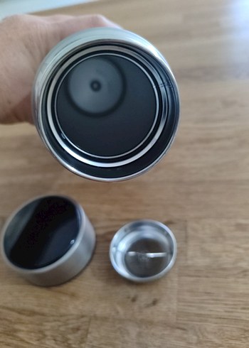 Gri Kiwi Termos Şişe - Görsel 3