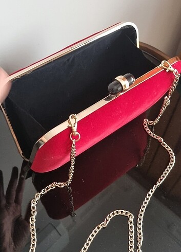 Tasarım harikası kırmızı seksi çanta :) - Görsel 2