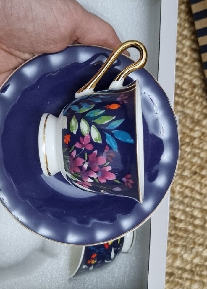 2 li 90 ml fincan takımı, sıfır kutusundaaaaaa - Görsel 3