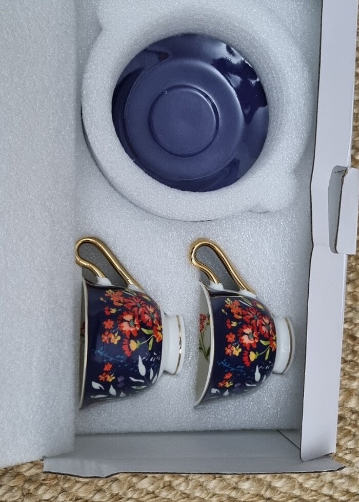 2 li 90 ml fincan takımı, sıfır kutusundaaaaaa - Görsel 4