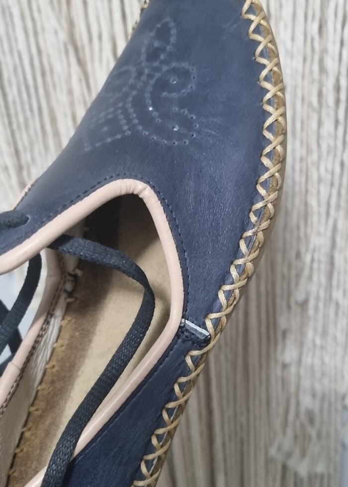 Özel el yapımı gerçek deri ayakkabı - Görsel 4