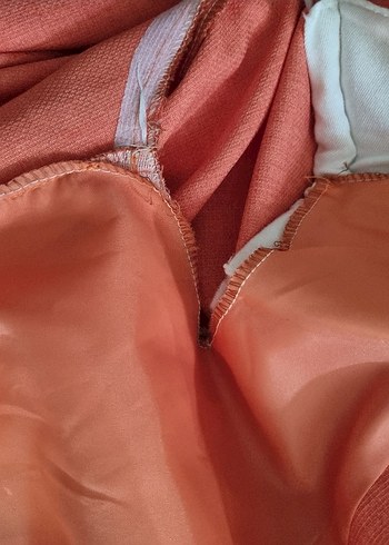 Bej Keten Kadın Blazer Ceket - Görsel 5