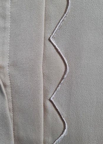 MISSIPEKYOL Bej orijinal casual tiril gömlek - Görsel 6