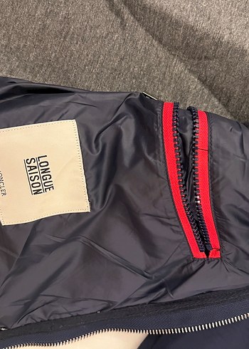 xl Beden lacivert Renk Moncler Lacivert Fermuarlı Erkek Ceket