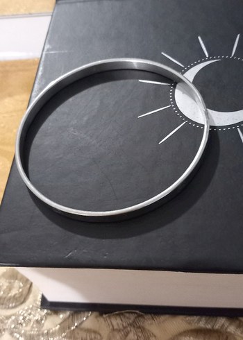 çelik Gümüş Renk Bilezik - Görsel 3