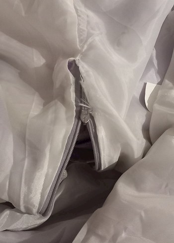 gri mor abiye - Görsel 6