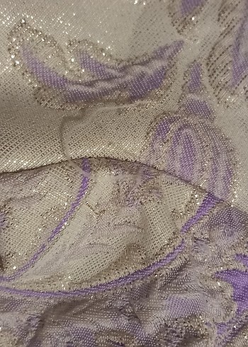 gri mor abiye - Görsel 7