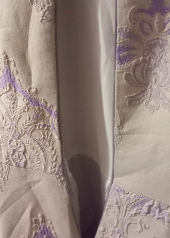 gri mor abiye - Görsel 4