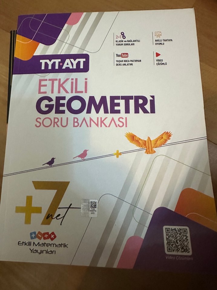 4+4'lük TYT-AYT Geometri Video Ders Kitabı - Görsel 2