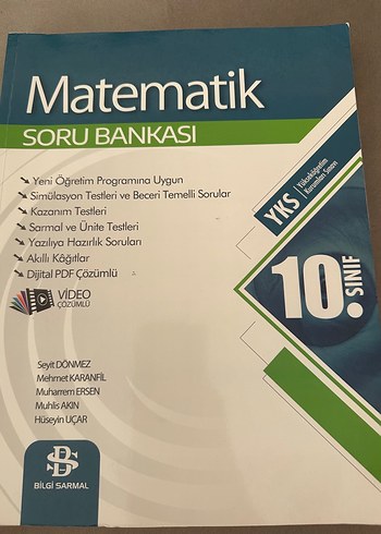 10. Sınıf Matematik Soru Bankası YKS