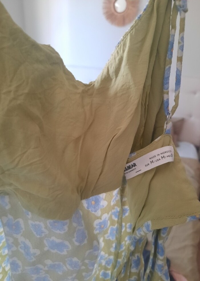 Pull and bear yazlik elbise - Görsel 3