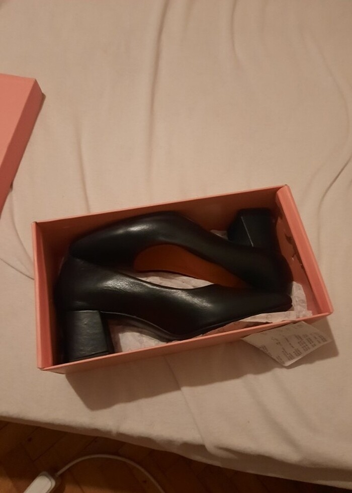 Derimod hakiki deri topuklu ayakkabı - Görsel 5