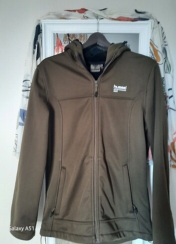 Hummel içi polar haki mont 