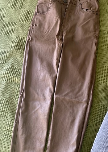 Pull&Bear marka deri pantolon - Görsel 3