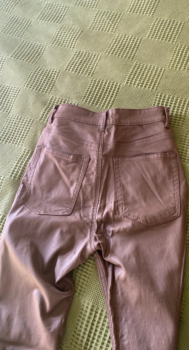 Pull&Bear marka deri pantolon - Görsel 4