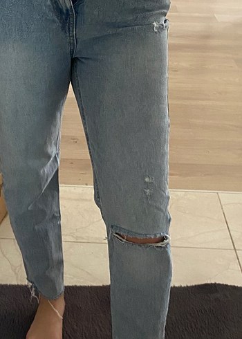 Bershka vintage denim 38 beden - Görsel 4