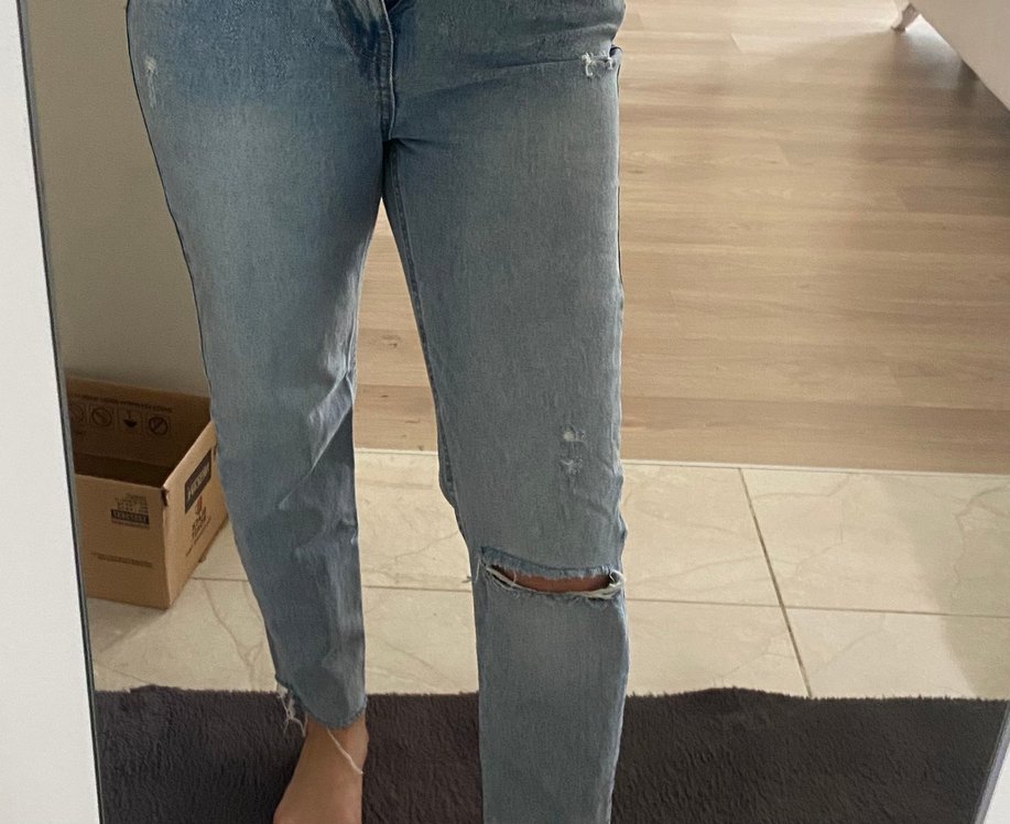 Bershka vintage denim 38 beden - Görsel 4