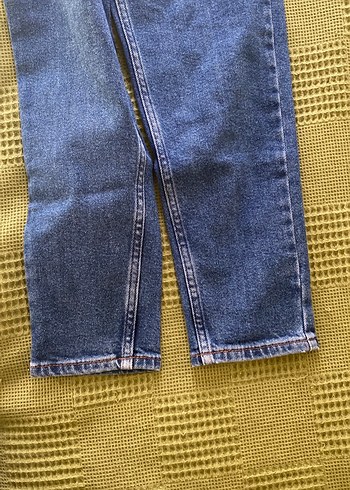 Kadın Mavi Denim Kot Pantolon - Görsel 4