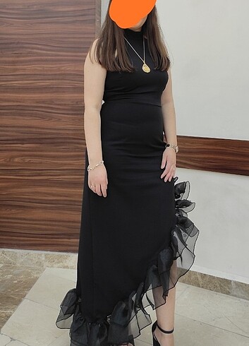 Siyah abiye - Görsel 4