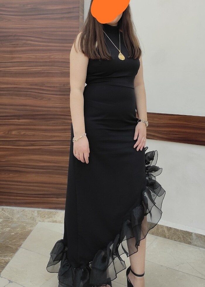 Siyah abiye - Görsel 4