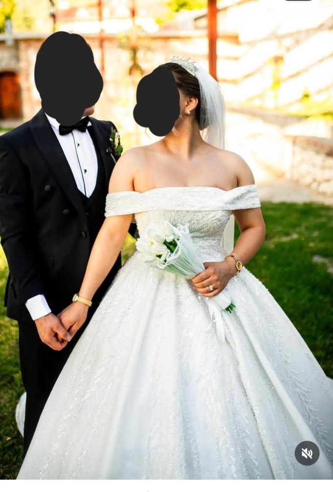 Modern Klasik Straplez Prenses Gelinlik - Görsel 2