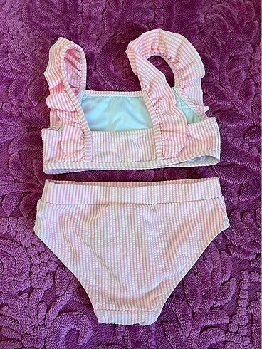 5 Yaş Beden pembe Renk Lcw kız çocuk bikini