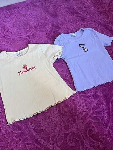 LC Waikiki Lcw kız çocuk crop tişört