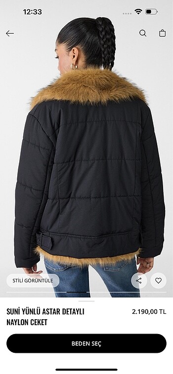 xl Beden STRADIVARIUS CEKET
