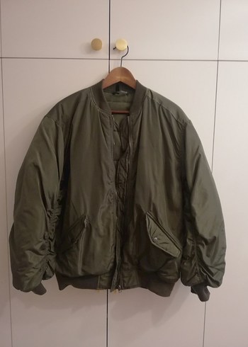 Kadın Haki Bomber Ceket