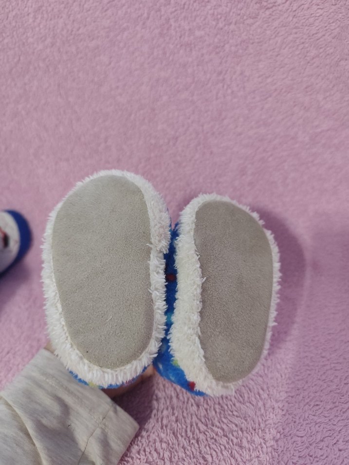 Kız Çocuk Renkli Sıcak Ev Terliği - Görsel 2