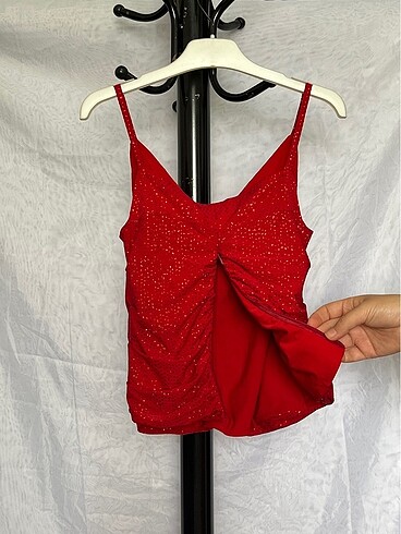 Gece simli bluz - Görsel 3