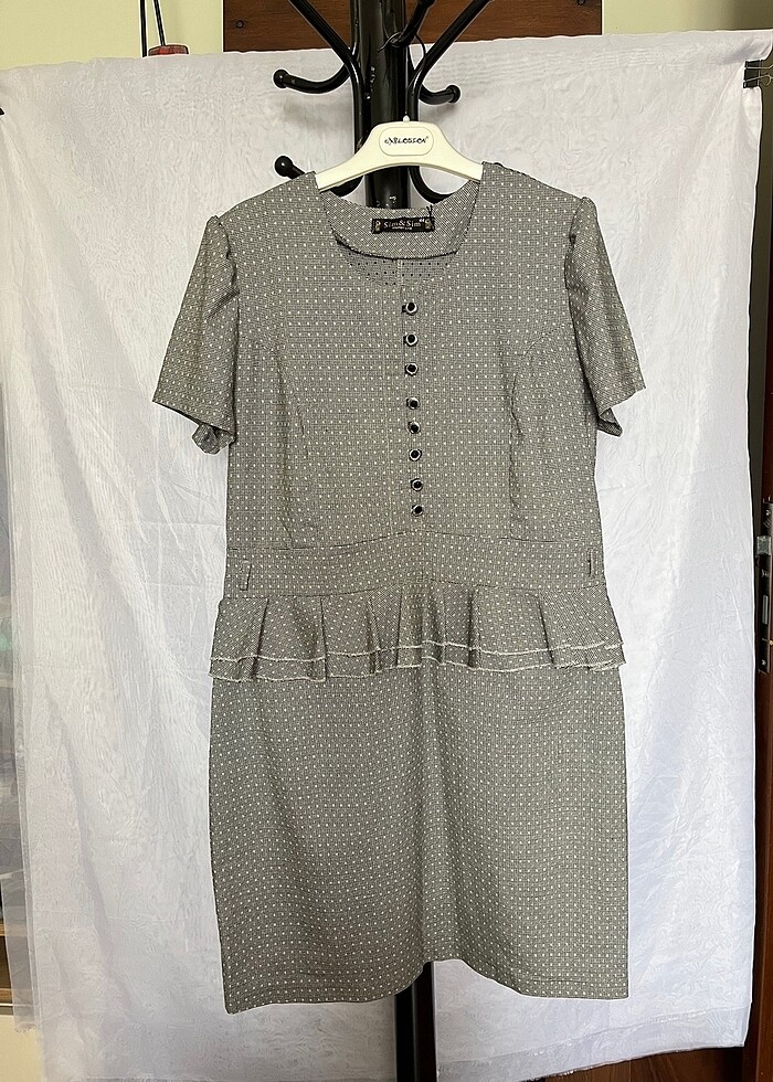 Şık ofis elbise - Görsel 3