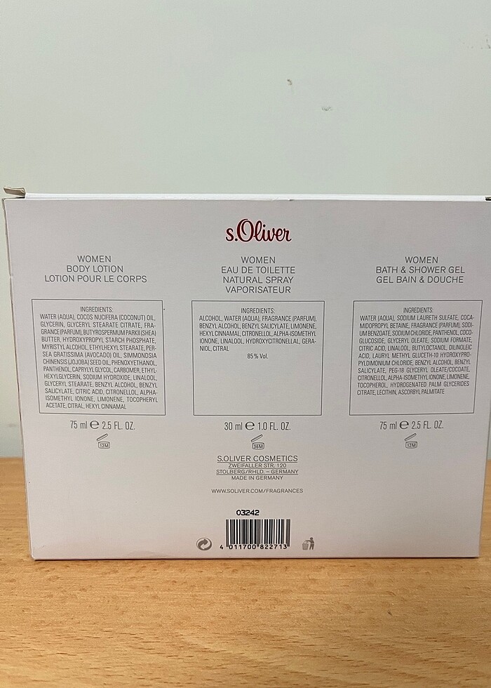 S.Oliver Women Parfüm Set - Görsel 5