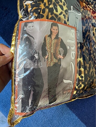 xl Beden Laila Marka kaliteli kadife leopar eşofman takımı