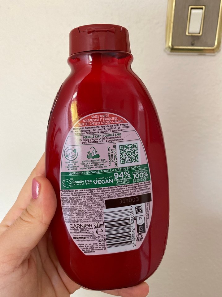 Garnier Ultra Doux Argan ve Cranberry Şampuan - Görsel 2