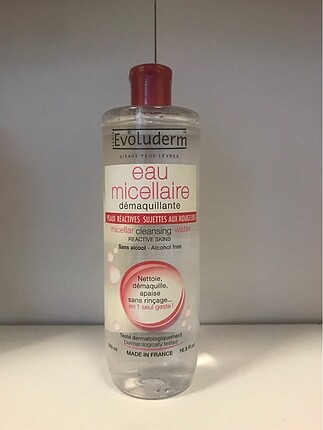 Diğer Evoluderm micellar su