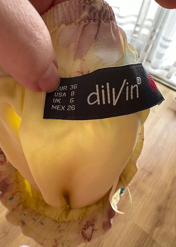 Mini çiçekli etek astarlı - Görsel 2