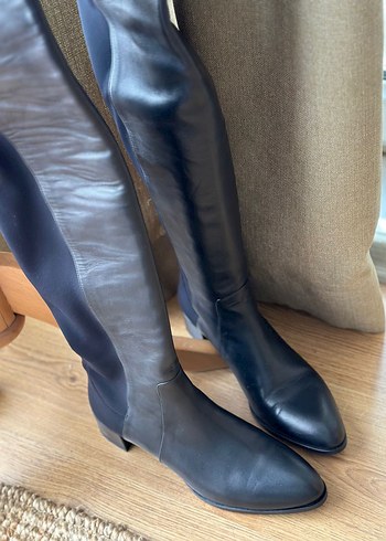 Beymen Club Deri Kadın Çizme - Görsel 2