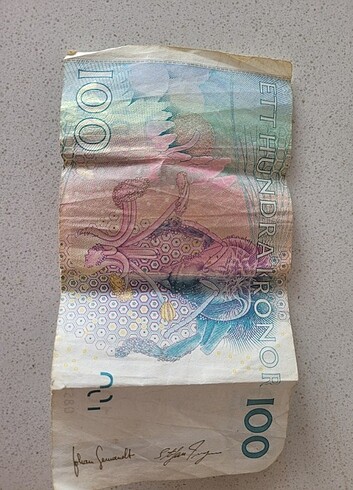 Beden çeşitli Renk İsveç parası kronor