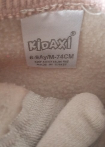 Pastel Bej Fermuarlı Bebek Tulumu - Görsel 3